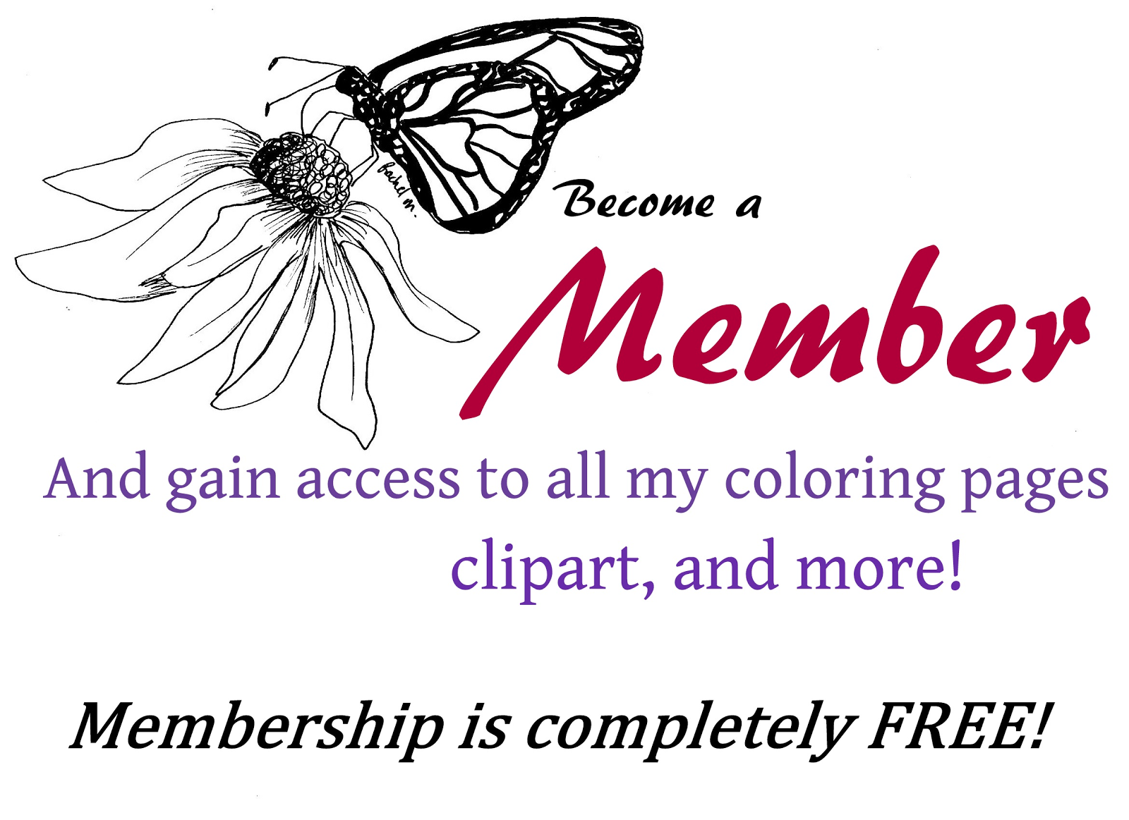 Become a Member! It's Totally Free!