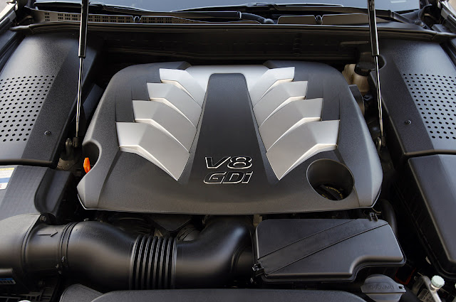 Двигатель и навесные части Hyundai Equus 2012