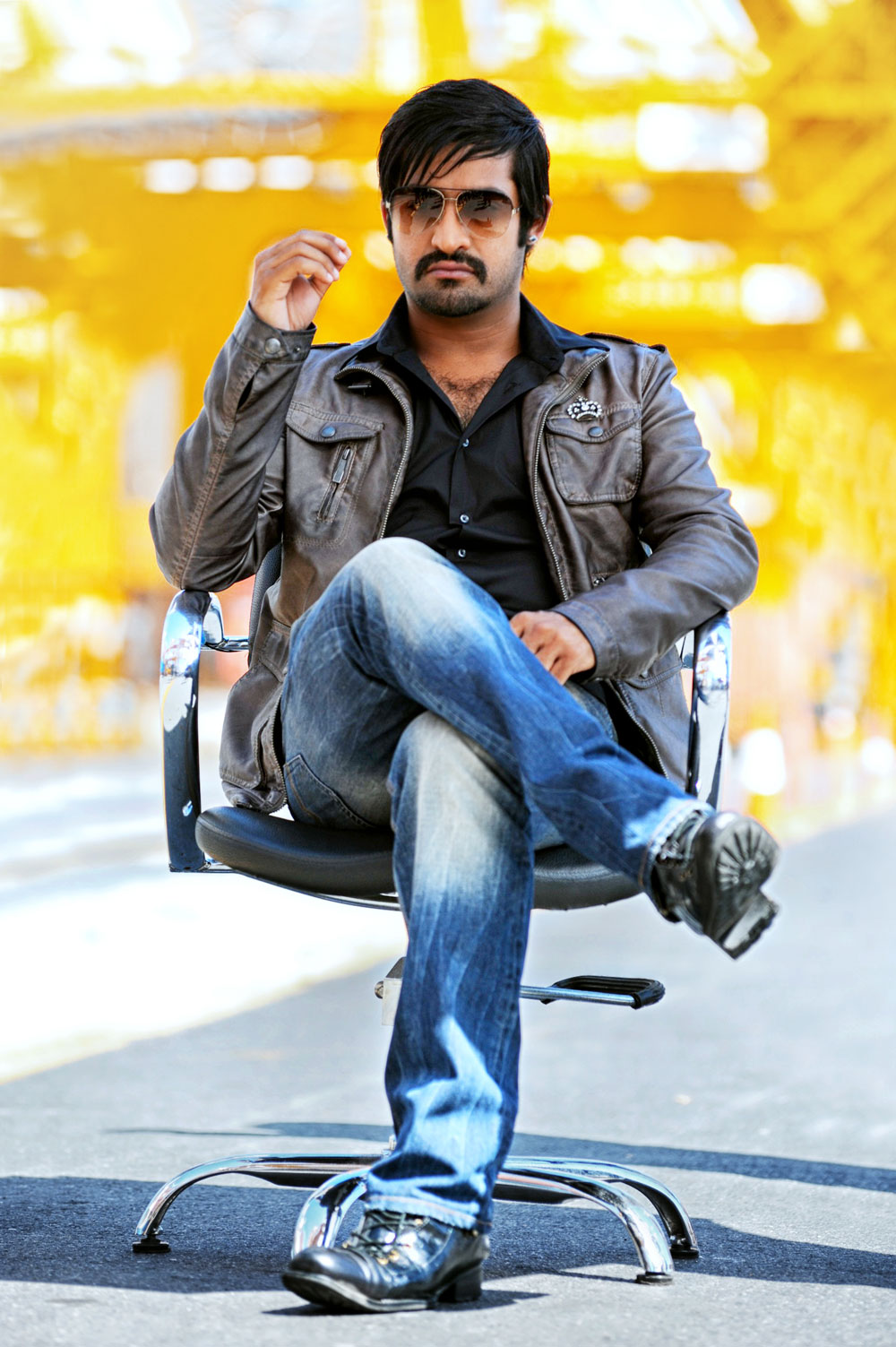 Jr NTR First Look from Badshah Telugu Movie