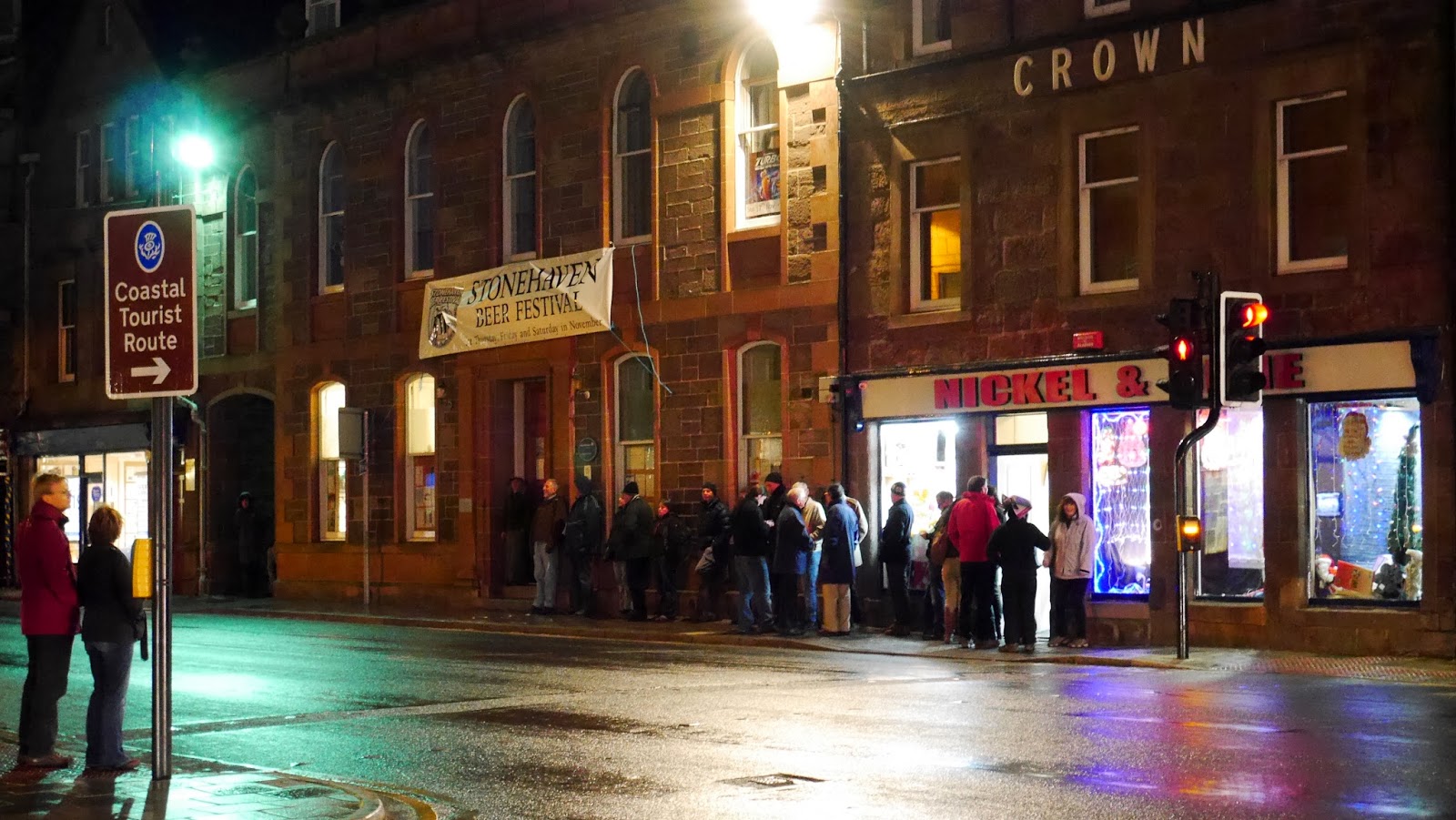 Walking and Crawling A short stay in Stonehaven 6/7th November 2013