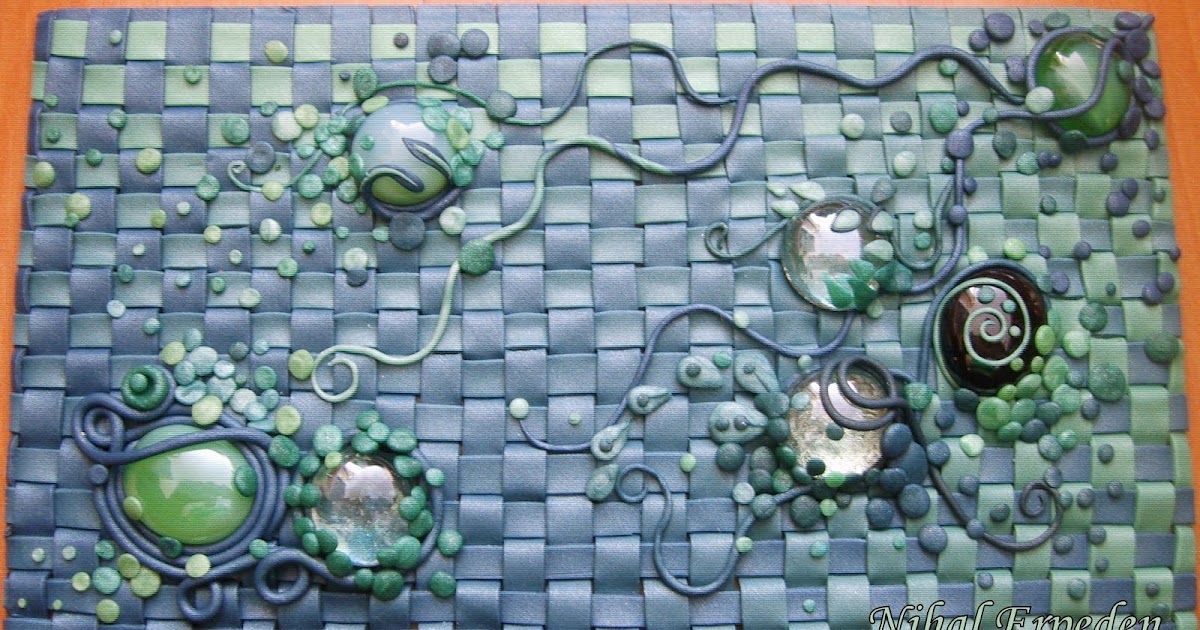 POLİMER KİL POLYMER CLAY DUVAR SÜSÜ