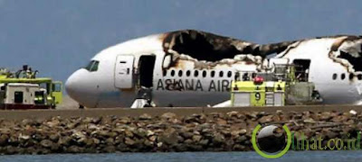 Kecelakaan Pesawat di San Fransisco, 6 Juli 2013