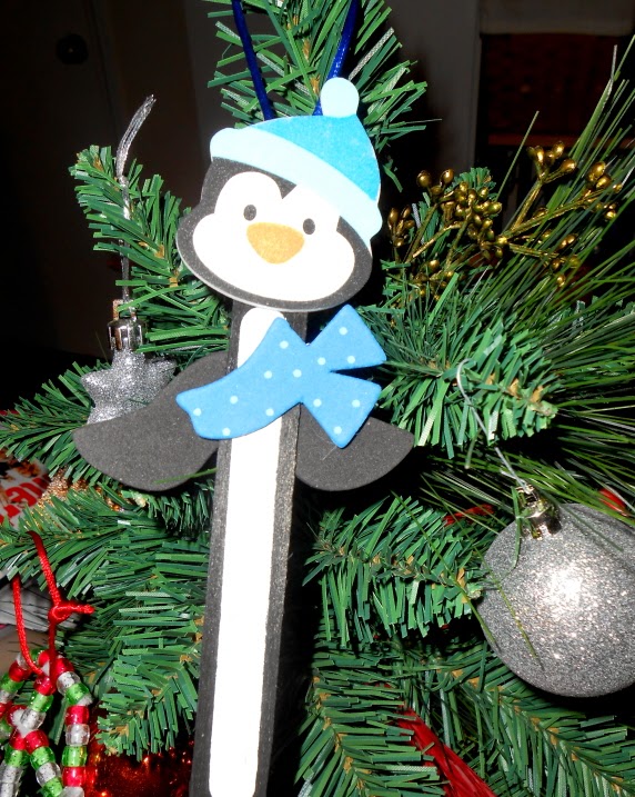 Passionate About Crafting Kid's Crafts Penguin Christmas Tree Ornament