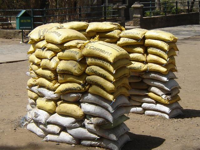 indian cement bags