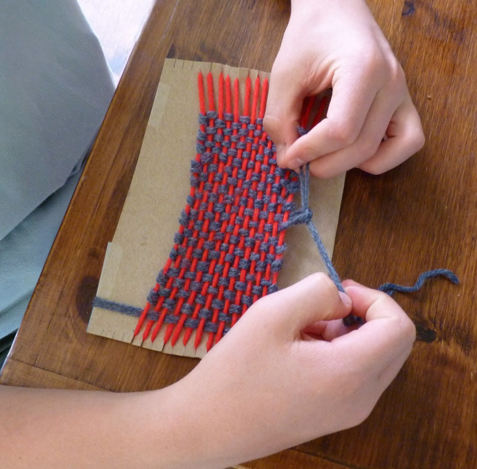 At the Butterfly Ball Make a Weaving Loom with your Kids!