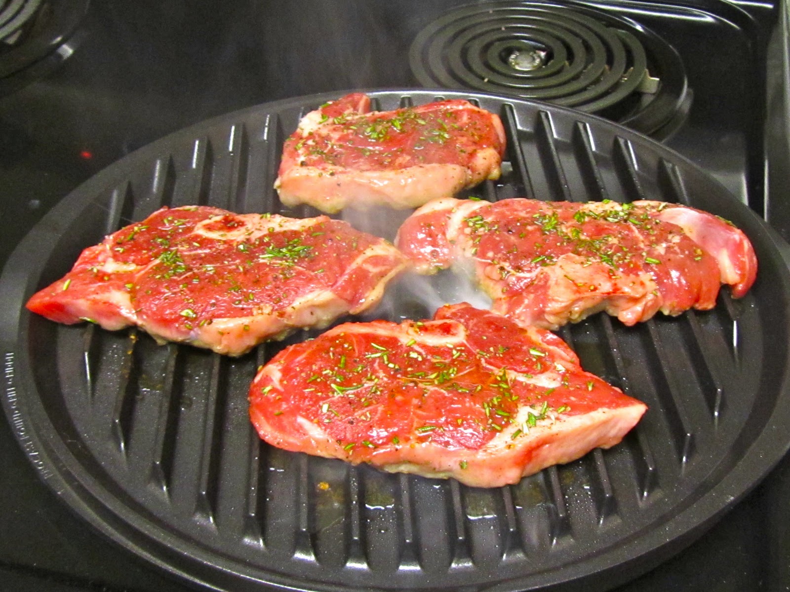 Evolution of a Foodie HoneyBalsamic Lamb Chops with Roasted Garlic