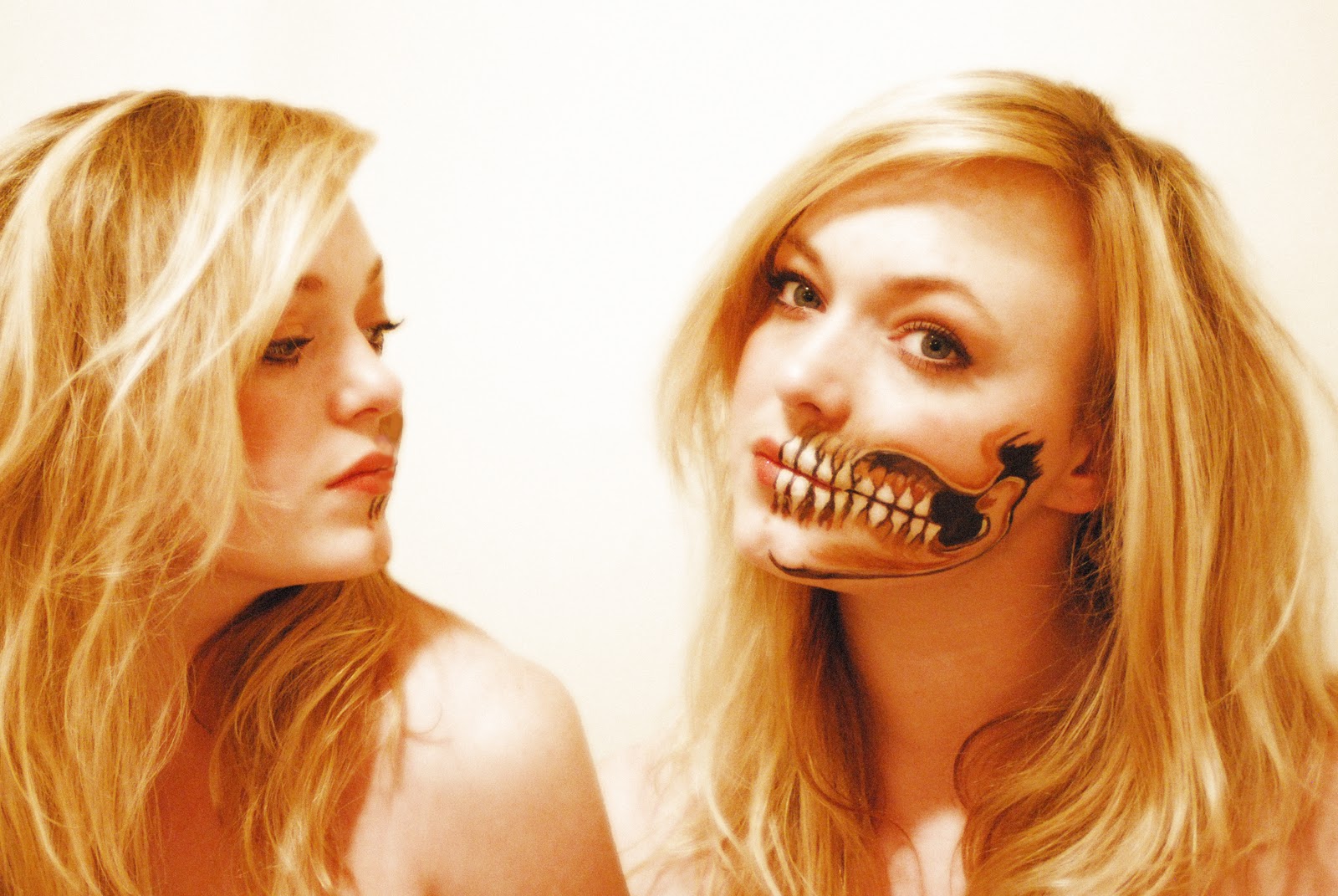 Skeleton Face Template