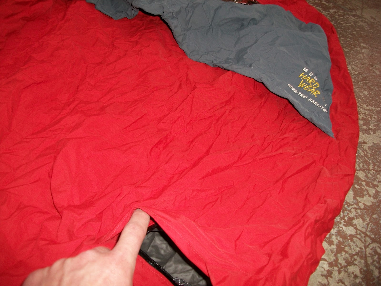 The Tent Archives Mountain Hardwear GoreTex Paclite Bivy Sack