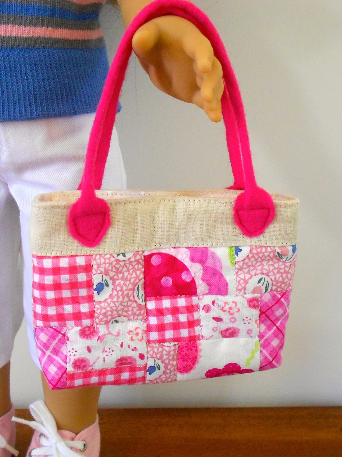 Doll Clothes Patterns by Valspierssews The Bag Collection For Dolls