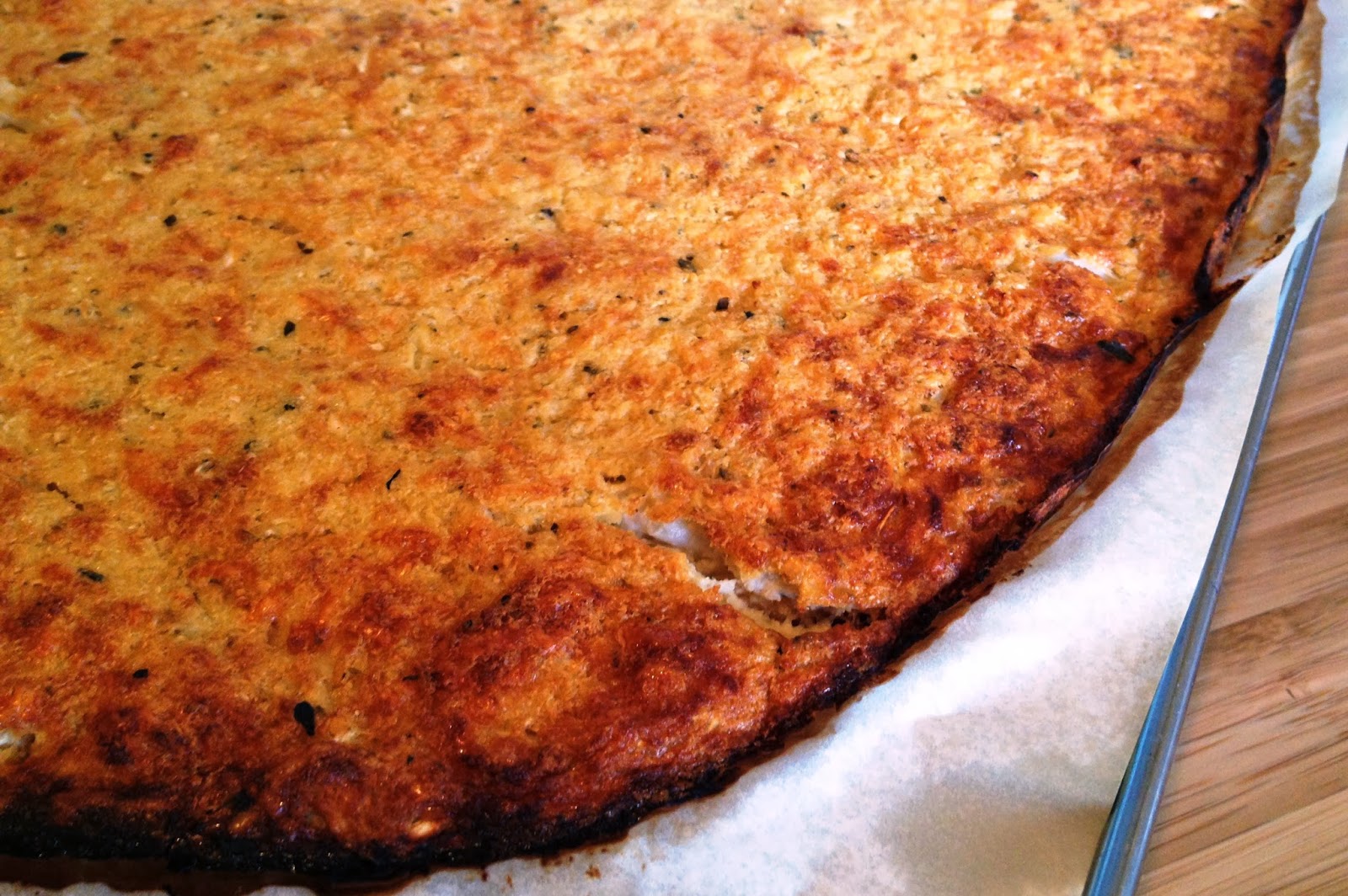 The Sensitive Epicure Cauliflower Flat Bread (GlutenFree)