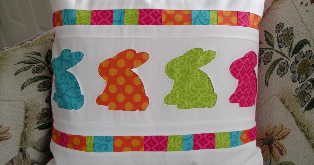 Ameroonie Designs Bunny Hop Pillow