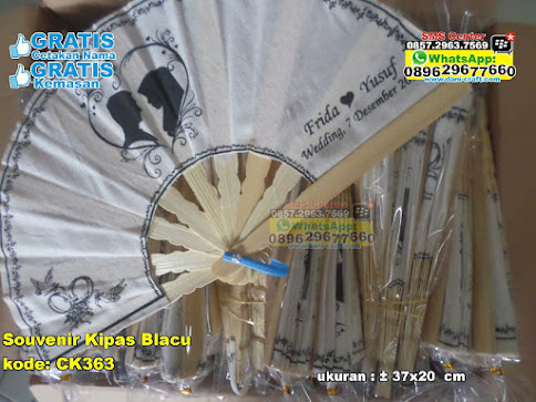 Souvenir Kipas Blacu
