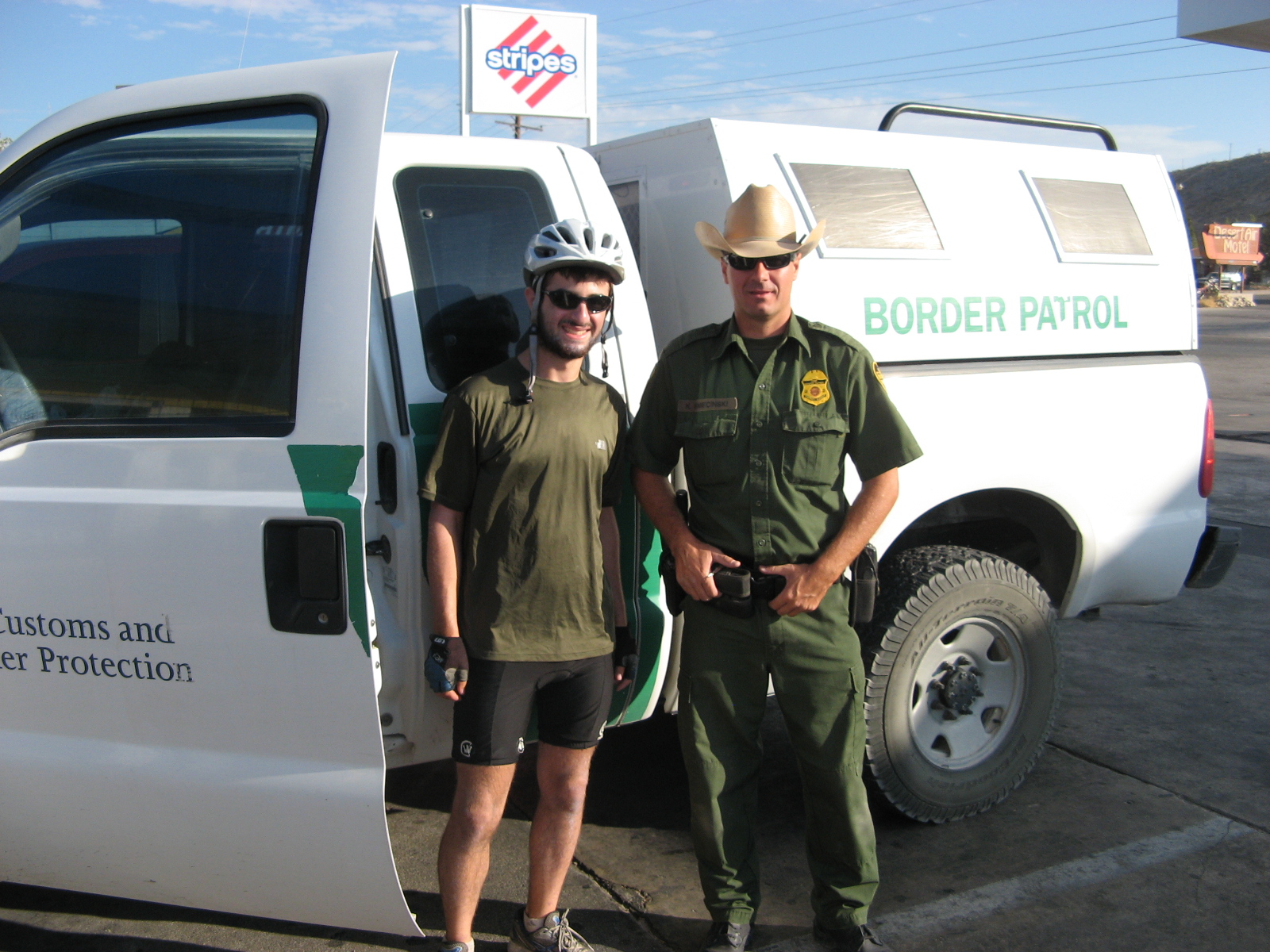 Cycle of a Lifetime Day 31 Sanderson, TX Marathon, TX 55.1 Miles.