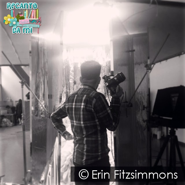 Erin Fitzsimmons Bastidores da sessão de fotos da capa de A Escolha Kiera Cass Erin Fitzsimmons Bastidores da sessão de fotos da capa de A Escolha Kiera Cass