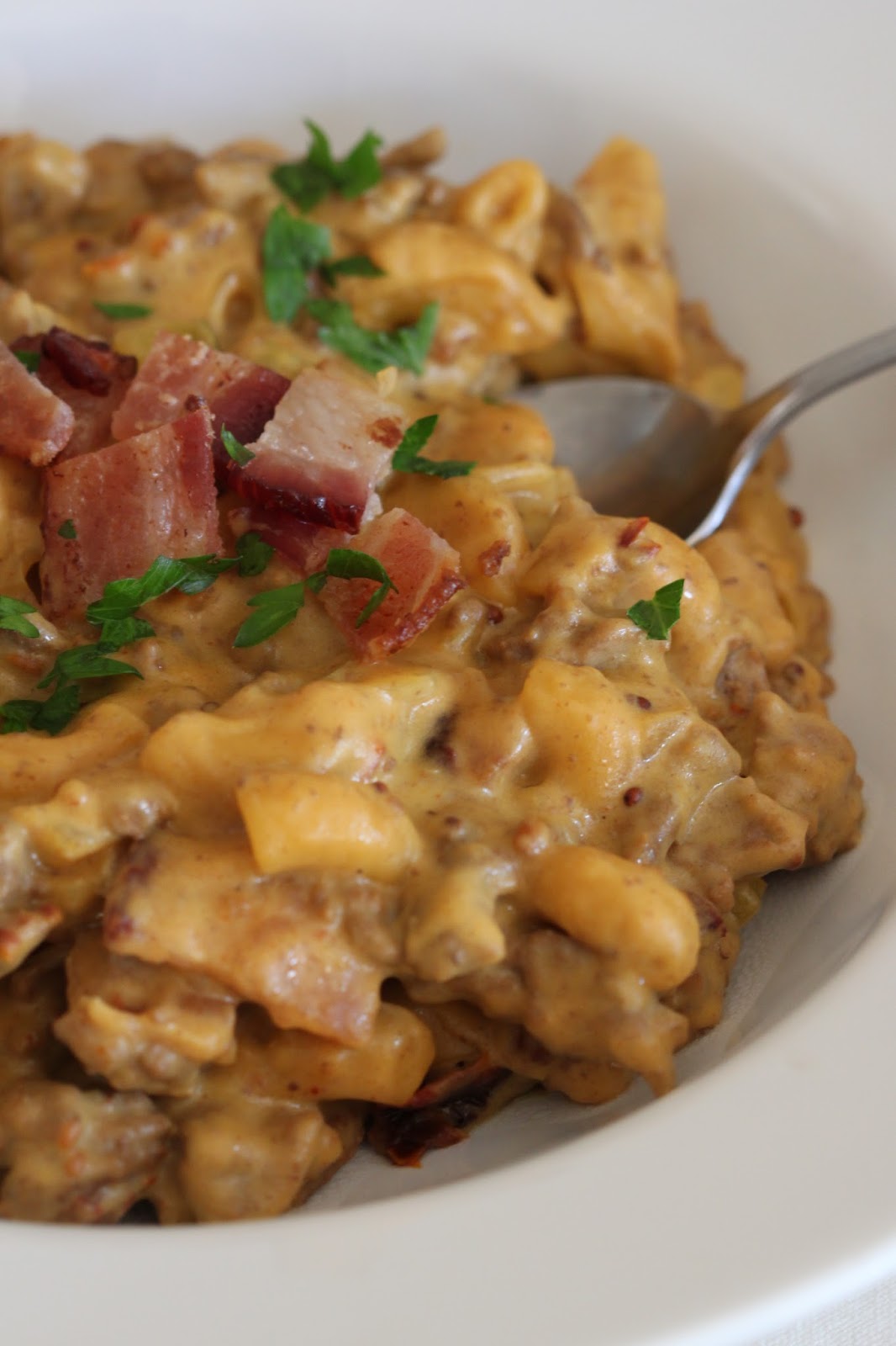 Tortillas and Honey Bacon Cheeseburger Hamburger Helper®