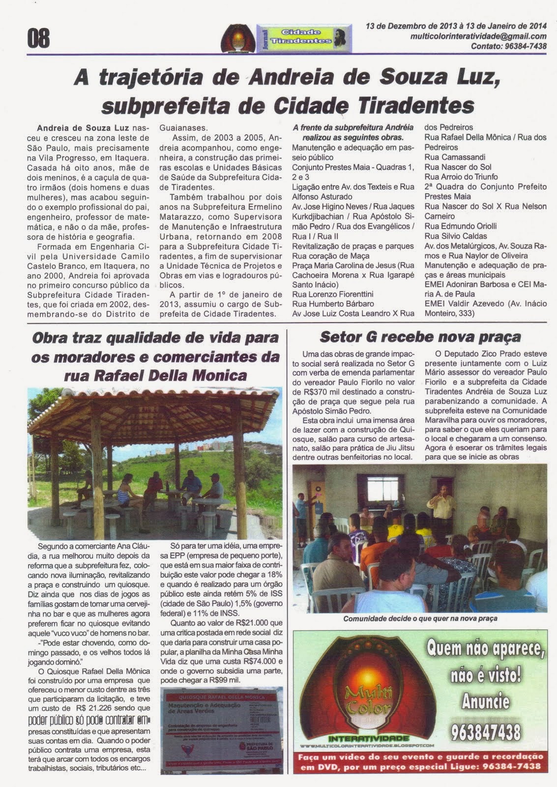 Jornal Cidade Tiradentes