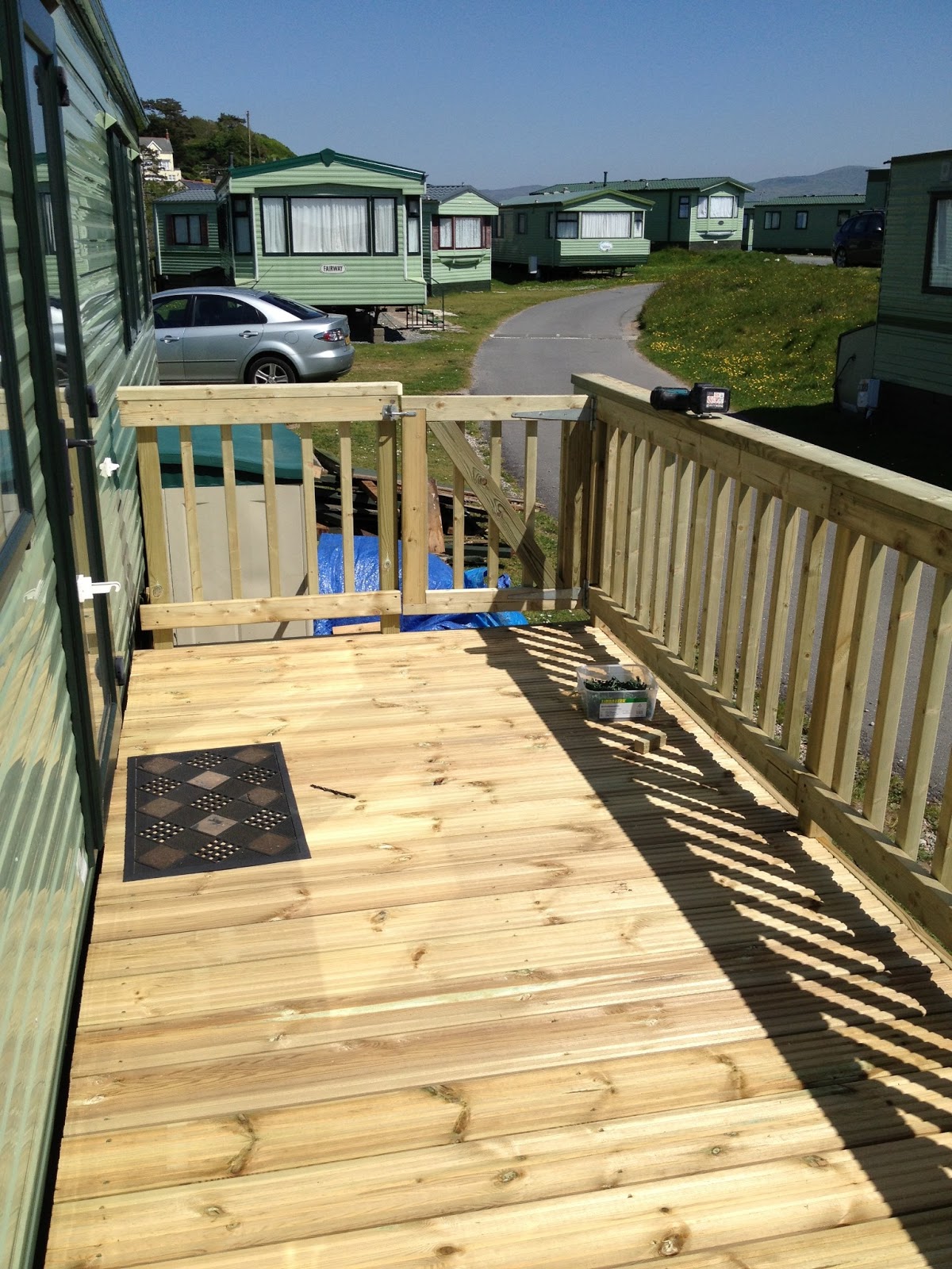 Garden Carpentry. Timber decking design and build 20130224