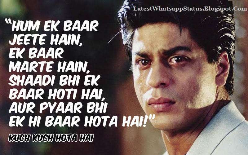 Top 5 Ever Green Love Movie Dialogue Whatsapp Status Quotes