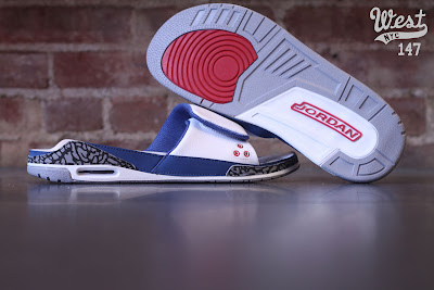 jordan 3 true blue slides