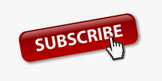 Red Subscribe Button with White Hand