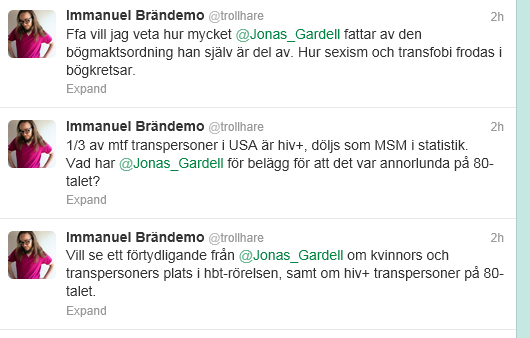 att dejta en transperson