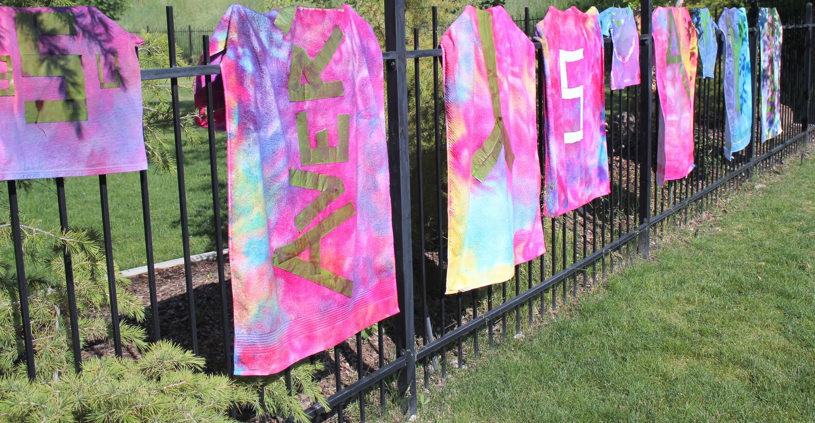 Crafty Sisters Spray Tye Dye Towels