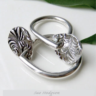 Silver Arabesque Swirl Jewellery by Sue Hodgson