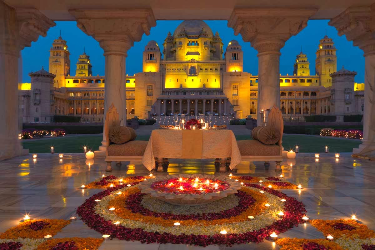 Jodhpur, Rajasthan (India) - Umaid Bhawan Palace 5* - Hotel da Sogno