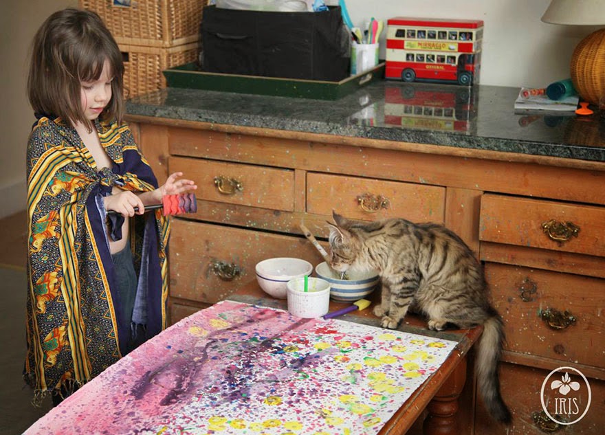 自閉症の少女が魅せる傑作絵画