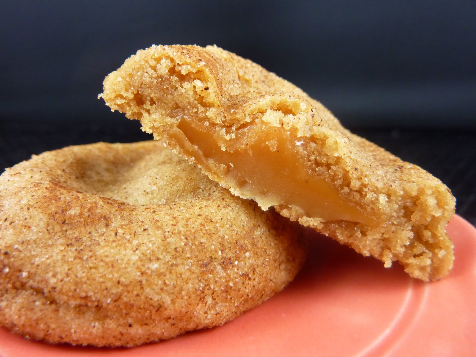 Cookies on Friday Caramel Stuffed Apple Cider Cookies