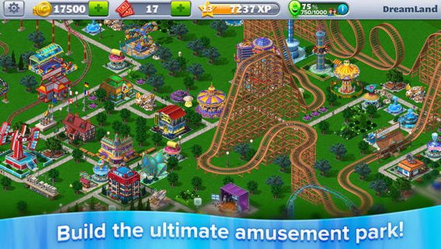 RollerCoaster Tycoon Classic Gameplay (iOS / Android) Trailer 