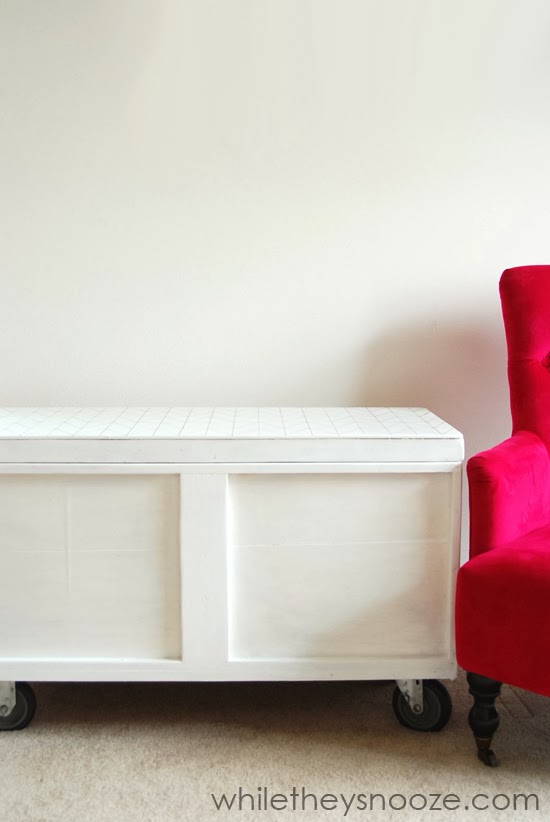 While They Snooze Toy Box Makeover