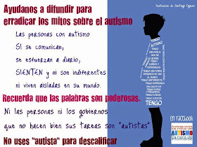 Carta de Alicia sobre el autismo.