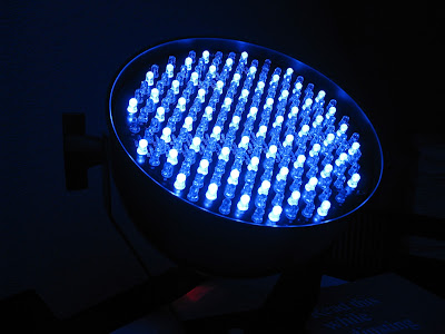Синий светодиодный фонарь