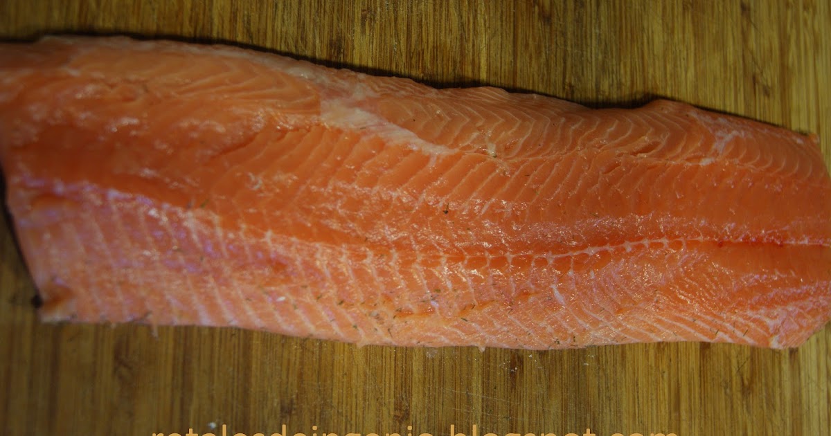 Retales de ingenio: Recetas y Dietética: Salmón marinado