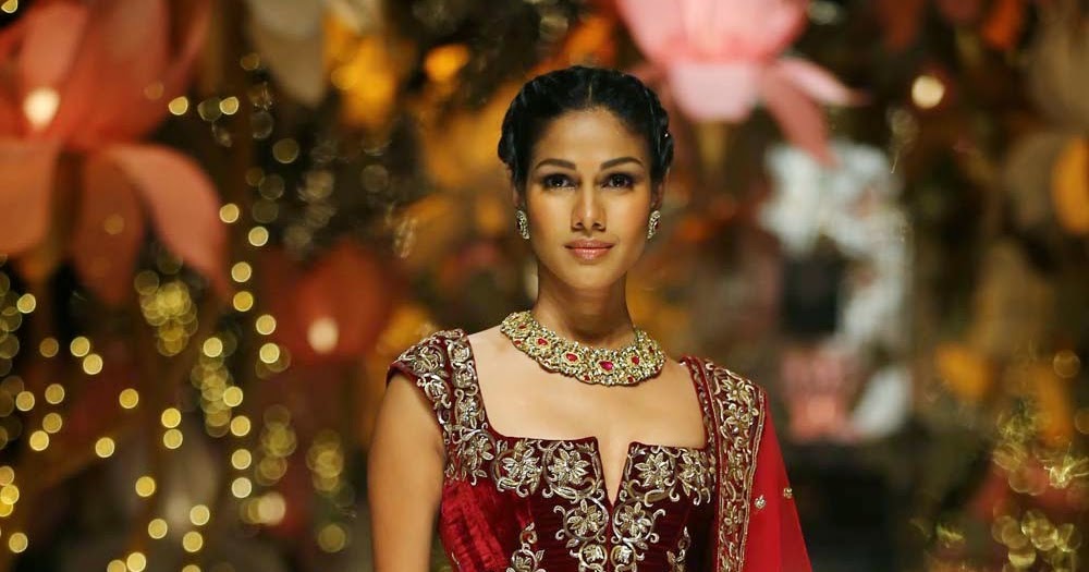 Designer Maroon Embroidered Bollywood Bridal Lehenga