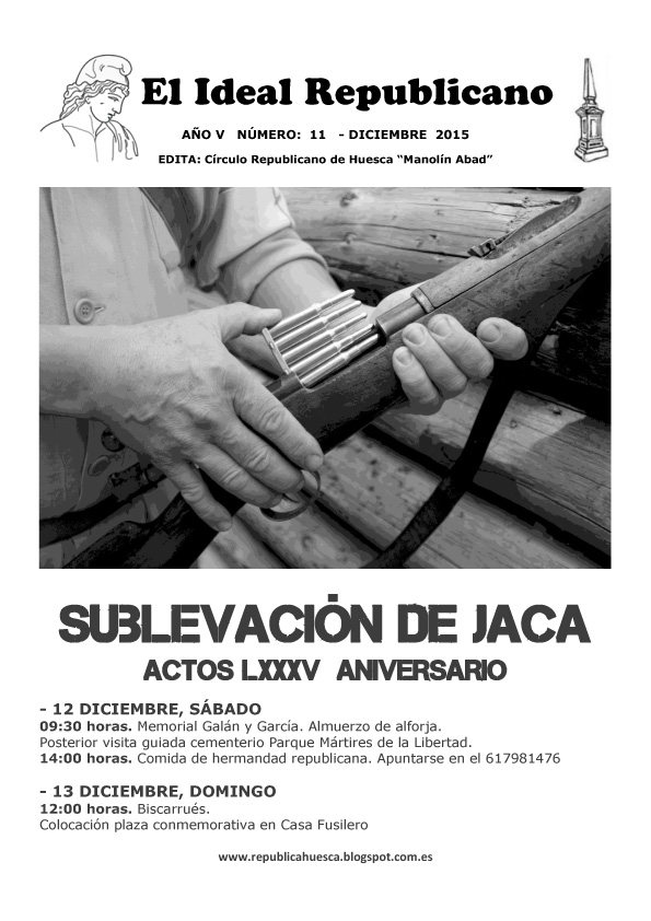 85 Aniversario Sublevación de Jaca