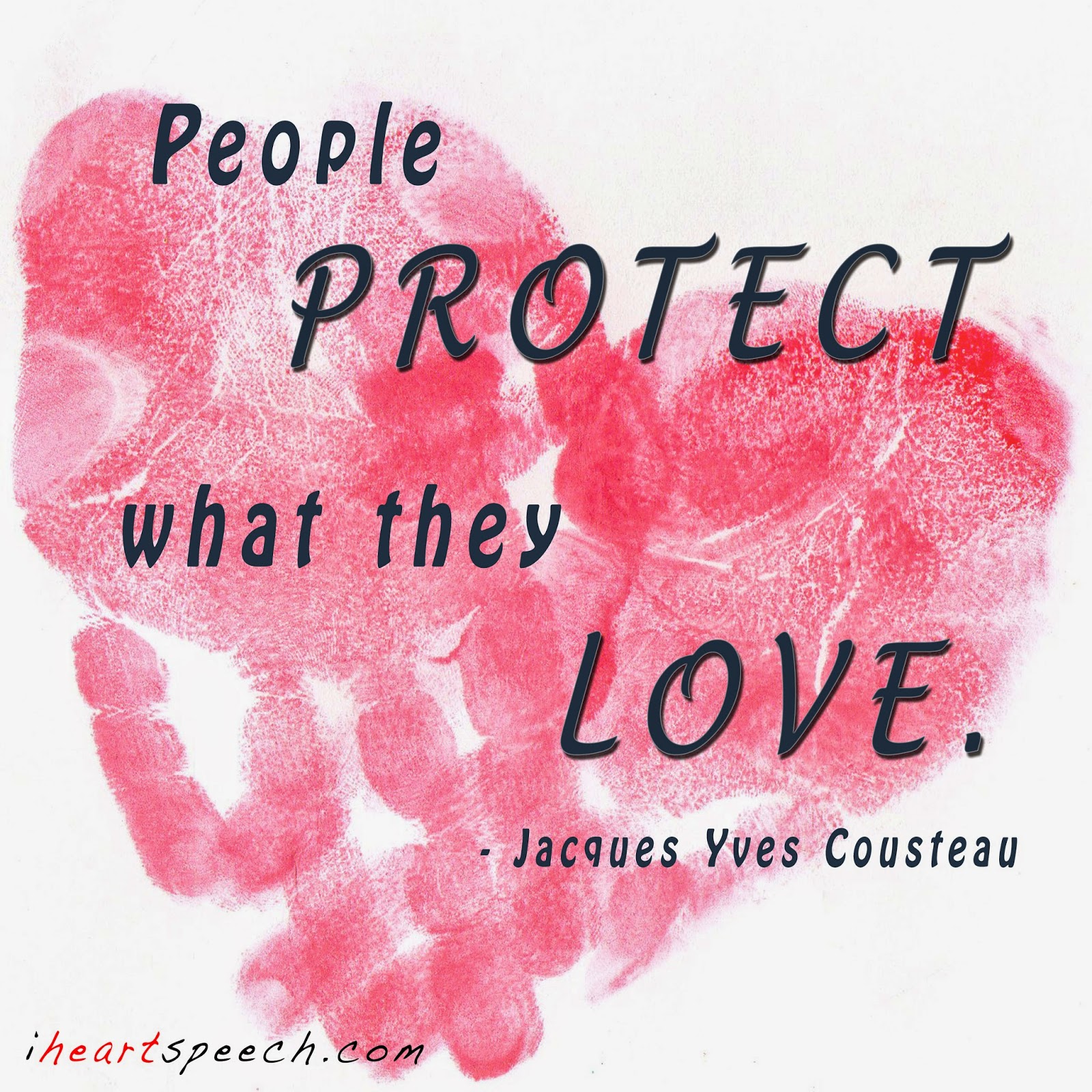 People protect what they love