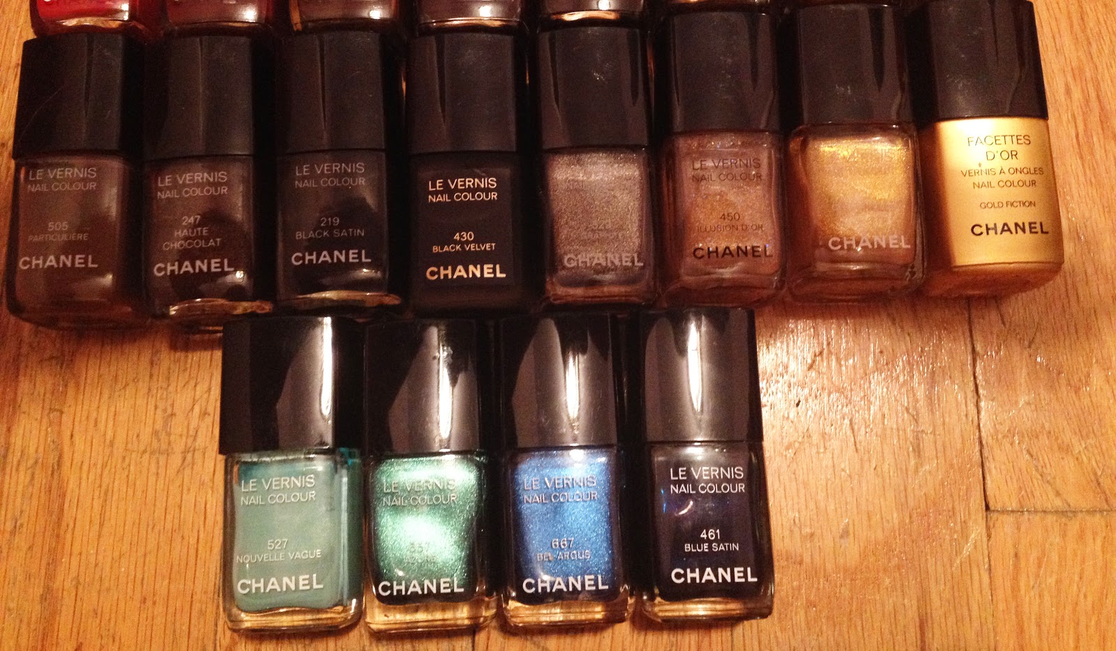 The Beauty of Life: My Chanel Nail Polish Collection: 44 Bottles Strong