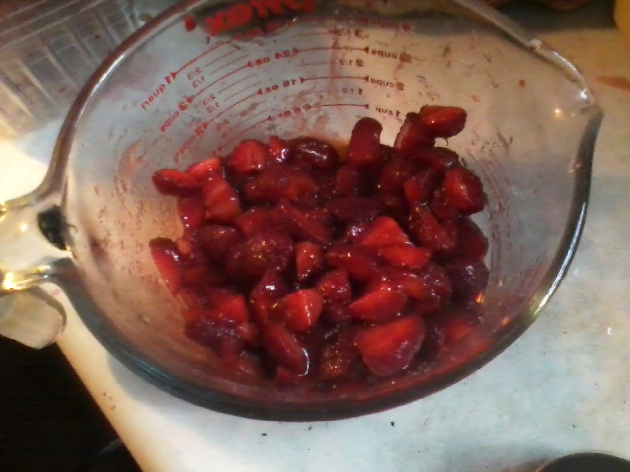 My Baking Adventures Strawberry Goat's Milk Ice Cream YES!!