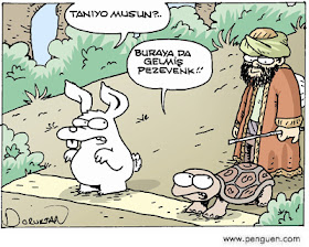 komik karikaturler kaplumbaga terbiyecisi taniyor musun
