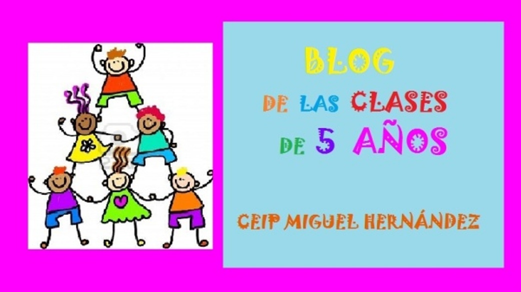 BLOG INFANTIL 5 AÑOS