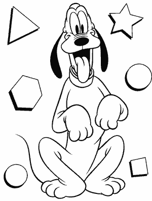 desenhos para pintar mickey mouse e sua turma