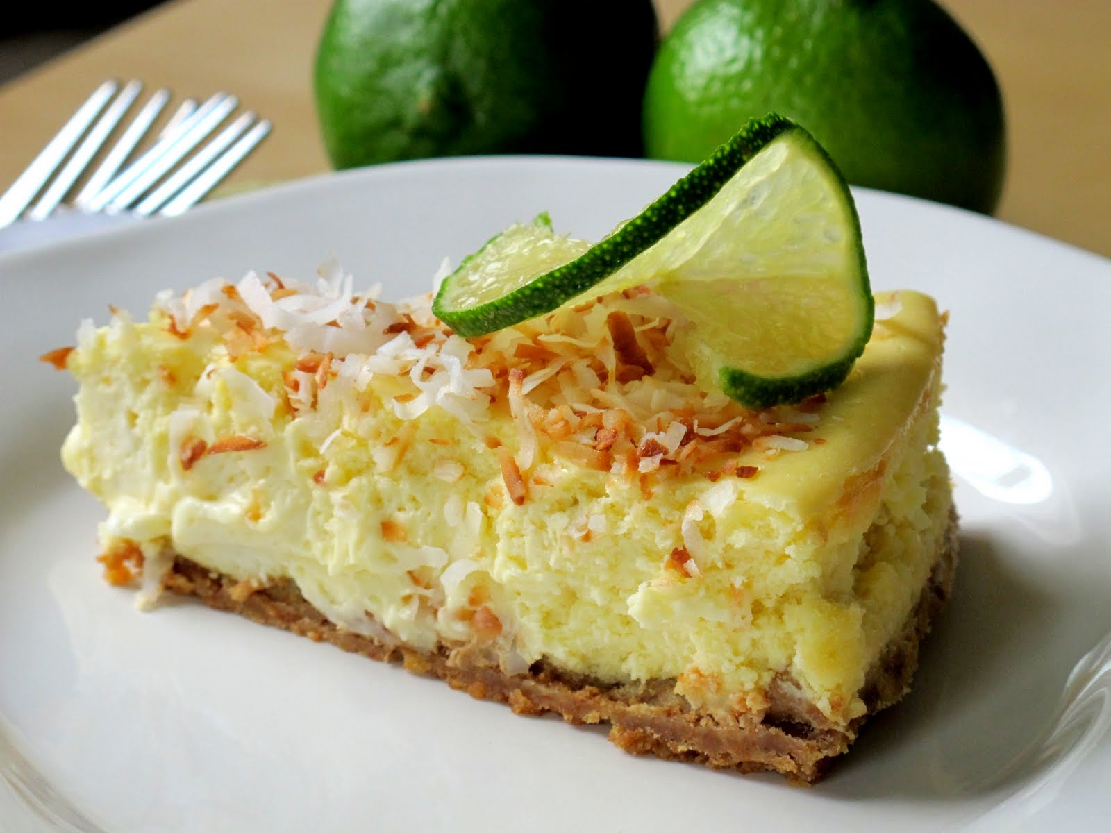 A Toast to Taste Key Lime Cheesecake