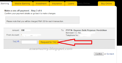 Cara Bayar Balik PTPTN Menggunakan Maybank2U