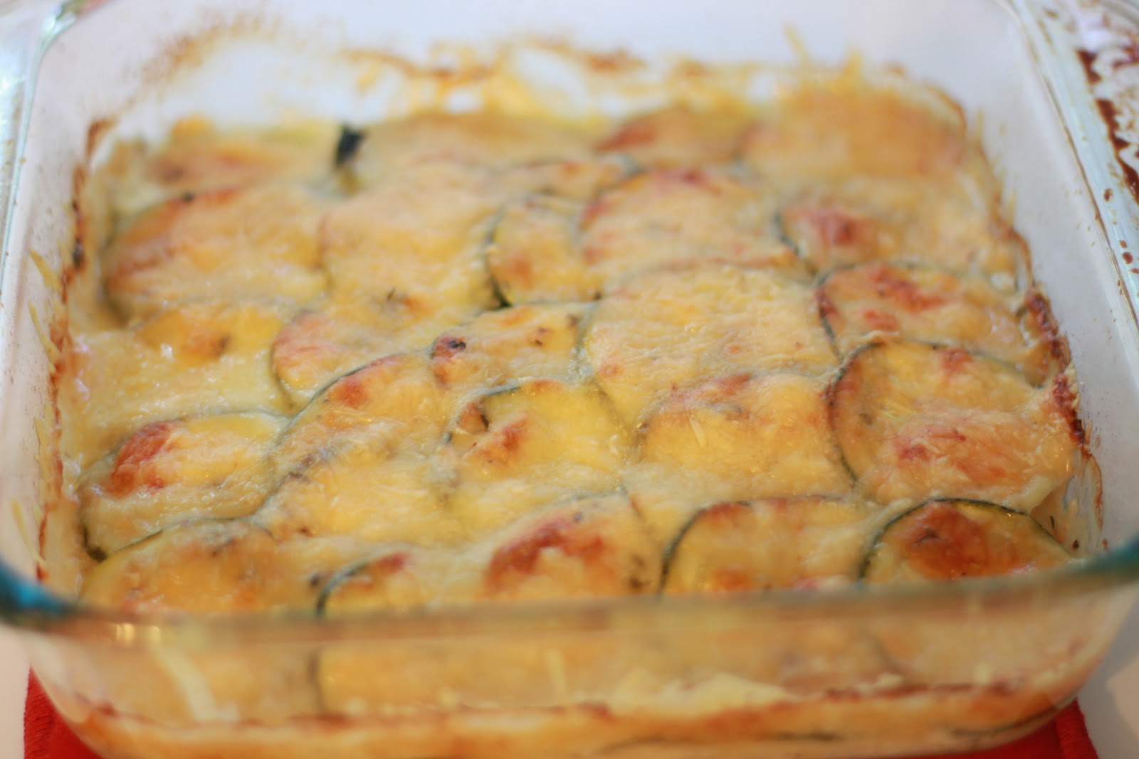 Good Clean Fun Zucchini and Potato Gratin