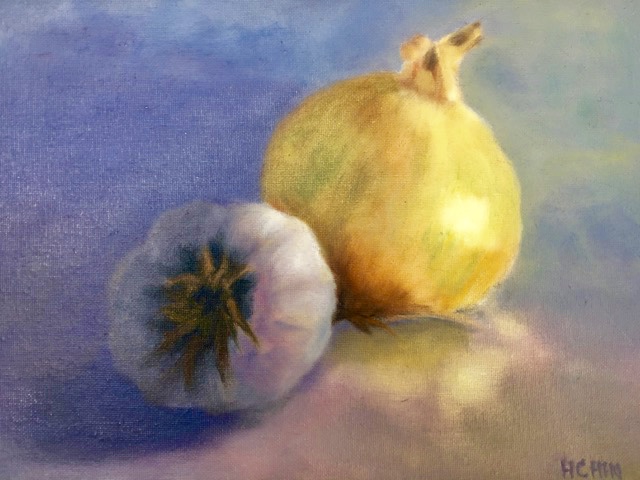 "Onion and Garlic" - 9 x 12