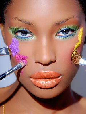 african american makeup 1980s