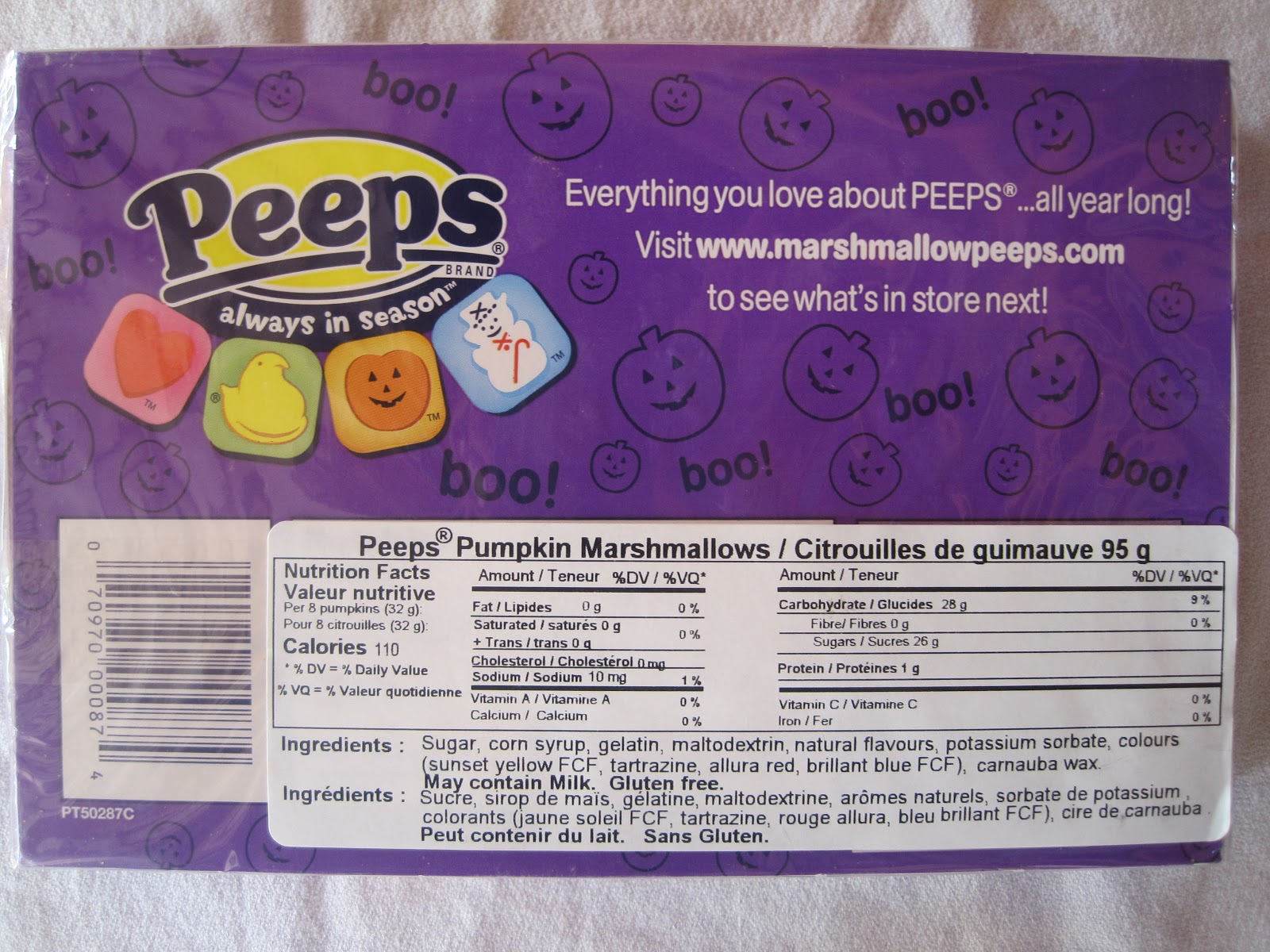 Walking The Candy Aisle Peeps Marshmallow Pumpkins review