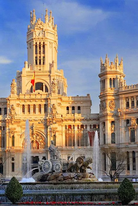 The Plaza de Cibeles ,city of Madrid
